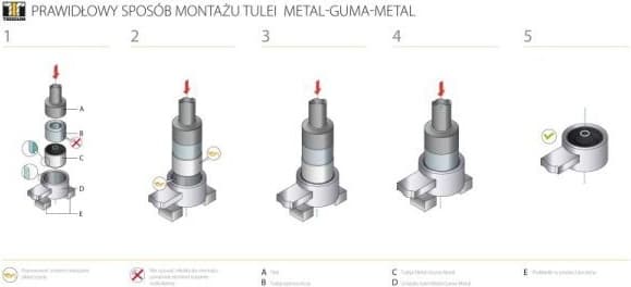 Mounting, control/trailing arm 00163198 - image 2