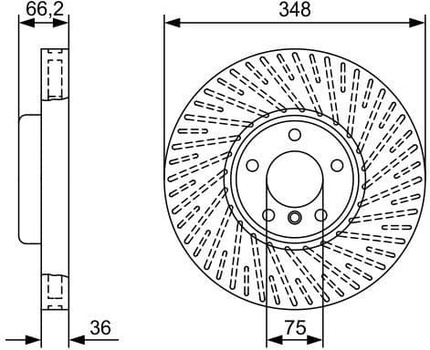 Brake Disc 0986479W20