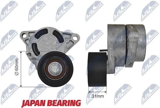 Tensioner Pulley, V-ribbed belt RNK-NS-035