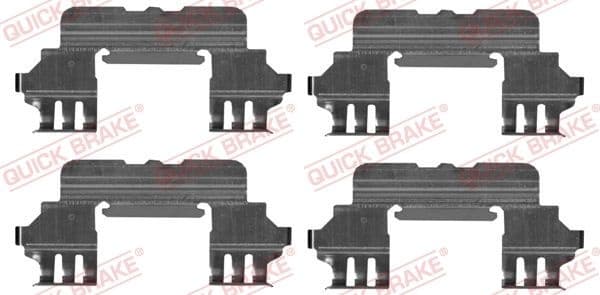 Accessory Kit, disc brake pad 109-1860 - image 2