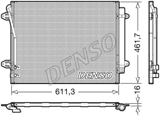 Condenser, air conditioning DCN32012