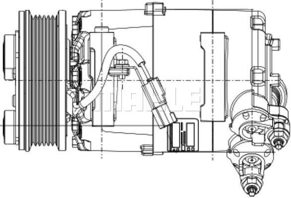 Compressor, air conditioning BEHR *** PREMIUM LINE *** ACP 1360 000P - image 6