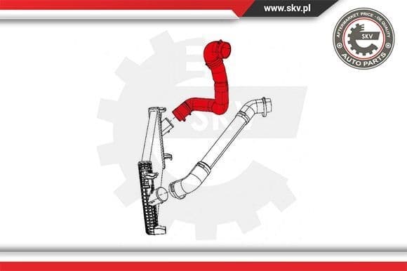 Charge Air Hose 43SKV046 - image 4