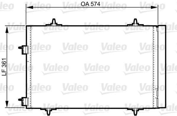 Condenser, air conditioning 814365