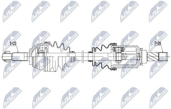Drive Shaft NPW-RE-069 - image 4