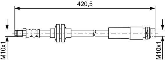 Brake Hose 1 987 481 739