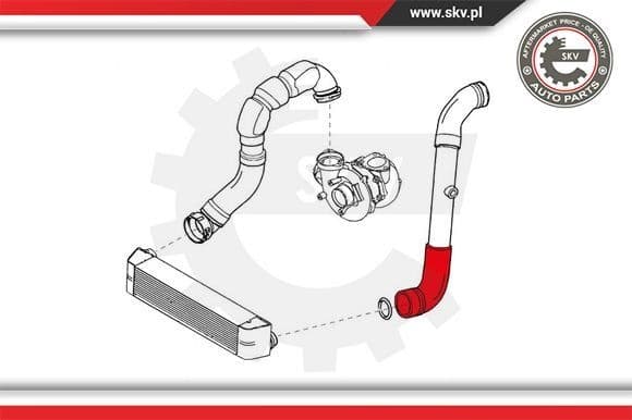 Charge Air Hose 24SKV607