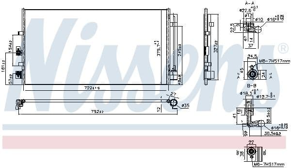 Condenser, air conditioning ** FIRST FIT ** 941206 - image 2