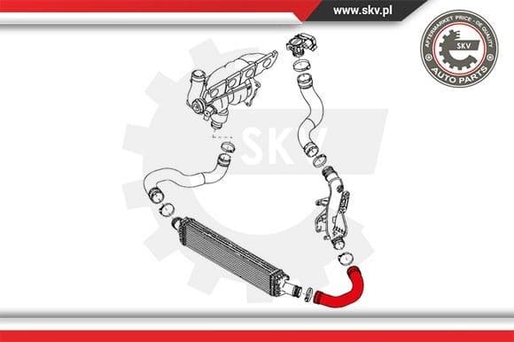 Charge Air Hose 24SKV119 - image 3