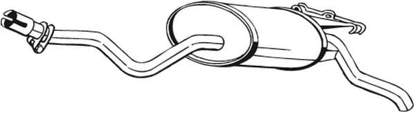 Rear Muffler 279-349