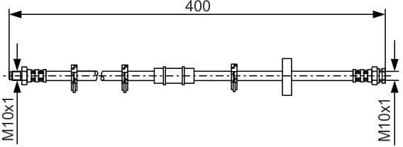 Brake Hose 1 987 476 413