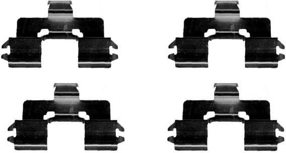 Accessory Kit, disc brake pad 1 987 474 422