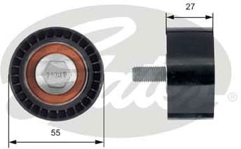 Deflection Pulley/Guide Pulley, timing belt PowerGrip™ T42150