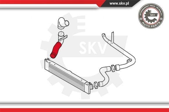 Charge Air Hose 24SKV782 - image 4