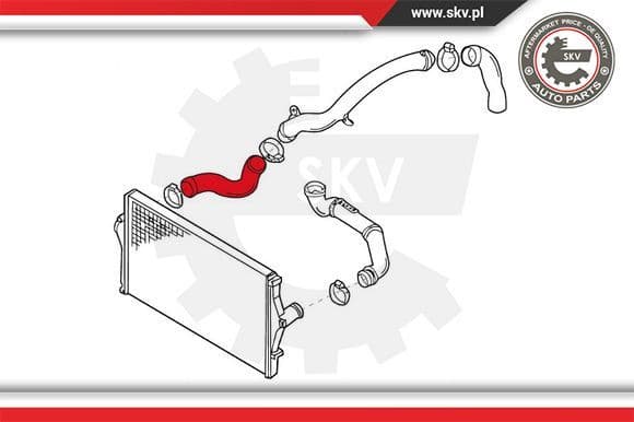 Charge Air Hose 43SKV053 - image 4