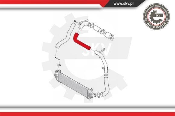 Charge Air Hose 43SKV063 - image 4