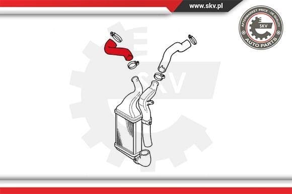 Charge Air Hose 24SKV842 - image 4