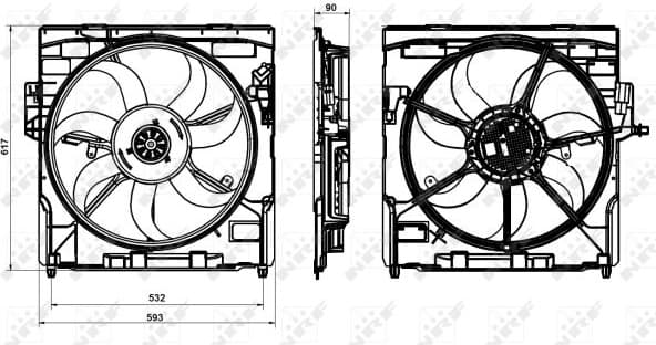 Fan, engine cooling 47864 - image 2