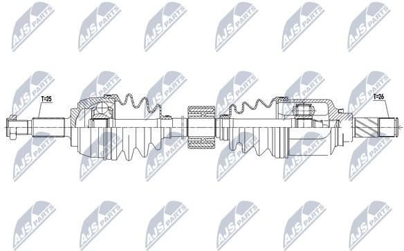 Drive Shaft NPW-RE-134 - image 4