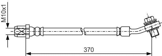 Brake Hose 1 987 481 A42 - image 4