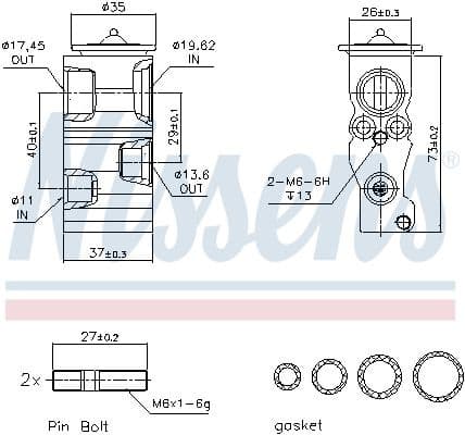 Expansion Valve, air conditioning ** FIRST FIT ** 999290 - image 6