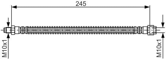 Brake Hose 1 987 476 950