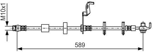Brake Hose 1 987 481 102