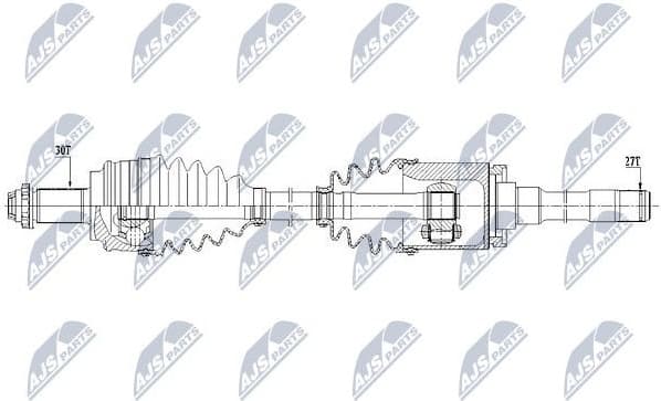 Drive shaft complete NPW-BM-152 - image 2