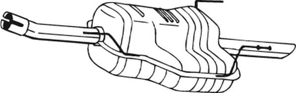 Rear Muffler 185-481