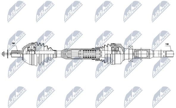 Drive shaft complete NPW-VV-058 - image 2
