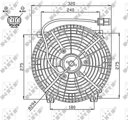 Fan, engine cooling 47752