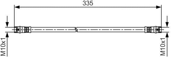 Brake Hose 1 987 481 517