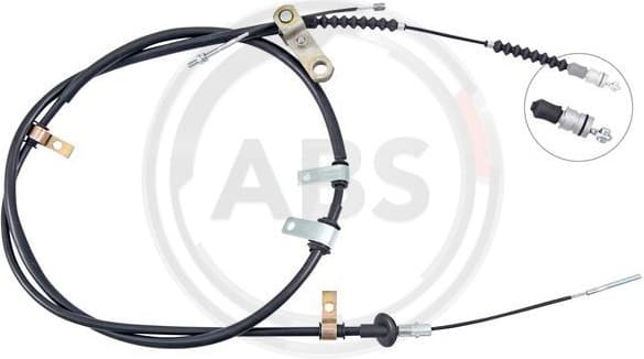 Cable Pull, parking brake K17368