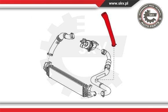 Charge Air Hose 24SKV907 - image 4