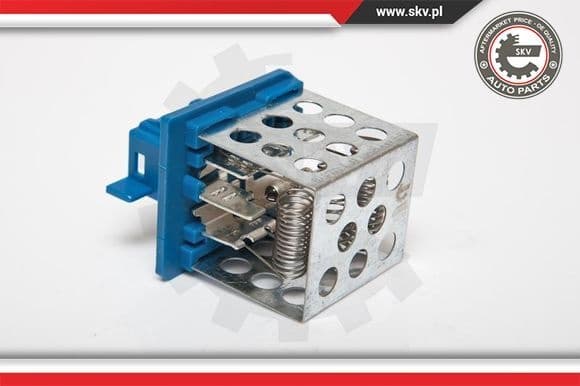 Resistor, interior blower 95SKV061