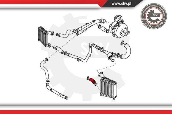 Charge Air Hose 24SKV197 - image 4