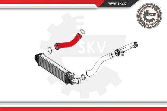 Charge Air Hose 24SKV625 - image 3