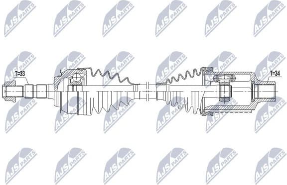 Drive Shaft NPW-DW-033 - image 4