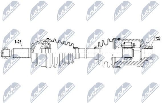 Drive Shaft NPW-CH-054 - image 4