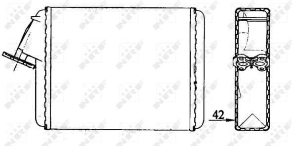 Heat Exchanger, interior heating EASY FIT 58840 - image 3