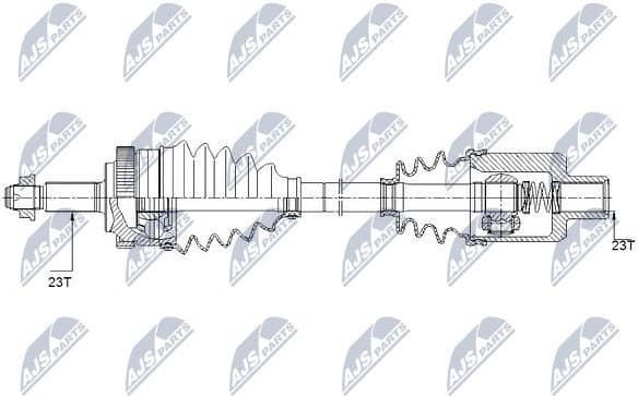 Drive Shaft NPW-RE-151 - image 4
