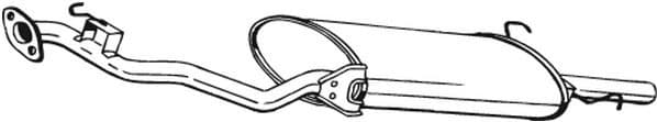 Rear Muffler 279-027