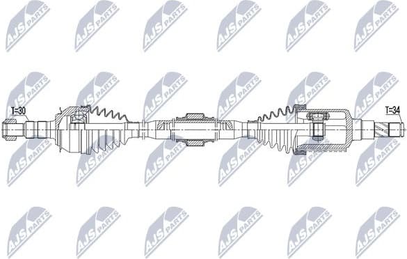 Drive Shaft NPW-DW-035 - image 4