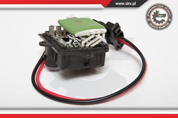 Resistor, interior blower 95SKV025 - image 2