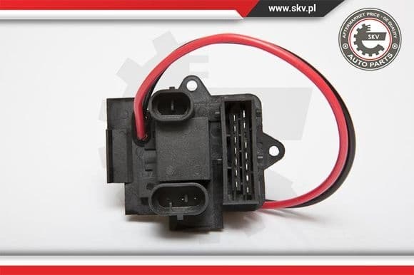 Resistor, interior blower 95SKV025 - image 4