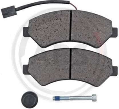 Brake Pad Set, disc brake 35090