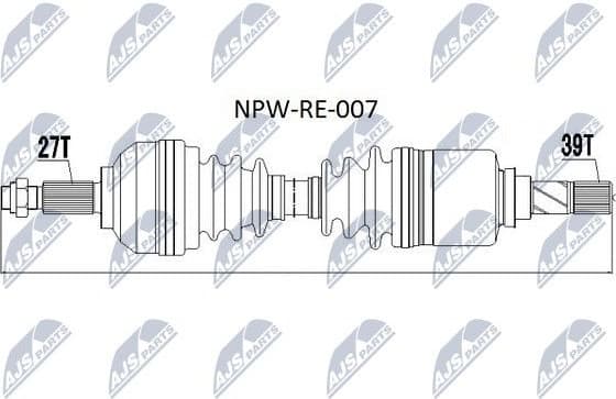 Drive Shaft NPW-RE-007