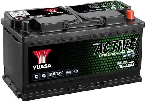 Starter Battery Leisure Batteries L36-AGM - image 2