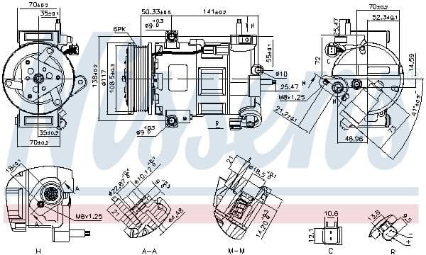 Compressor, air conditioning ** FIRST FIT ** 890758 - image 6