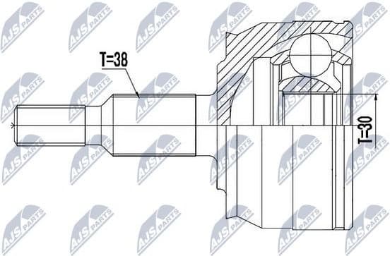Joint Kit, drive shaft NPZ-VW-041